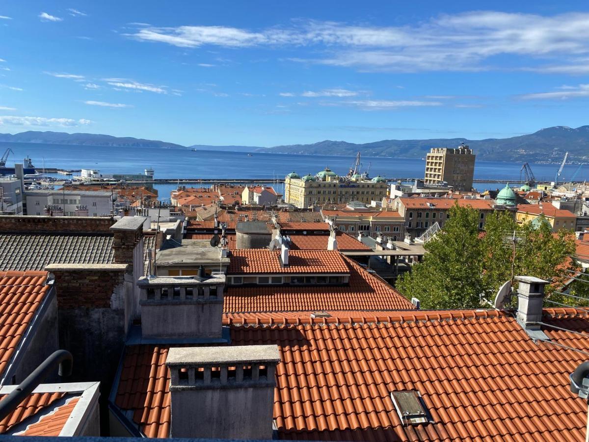 Ferienwohnung Penthouse Rijeka Centar Exterior foto